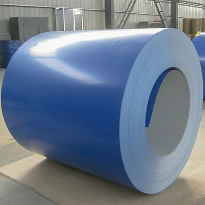 青いASTM PPGIの鋼鉄コイルCGCCは色によって塗られた鋼鉄をPrepainted   溶接